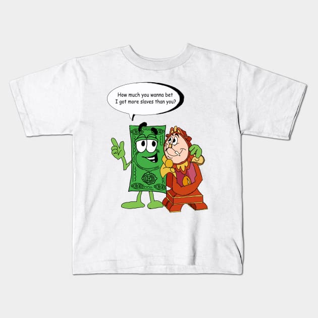 Slaves Kids T-Shirt by targiu